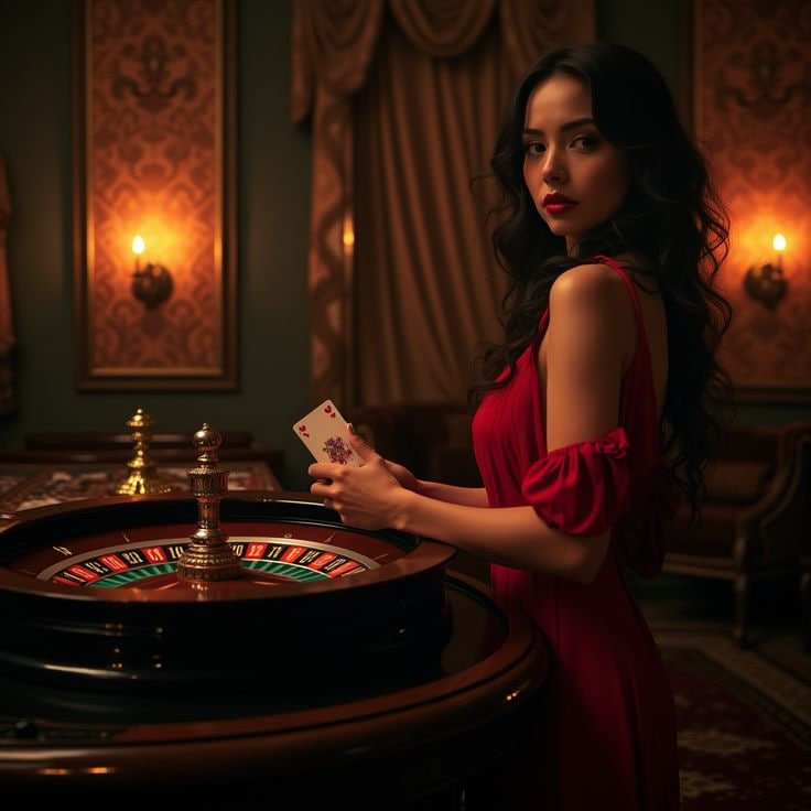 Live casino table with multiple camera angles